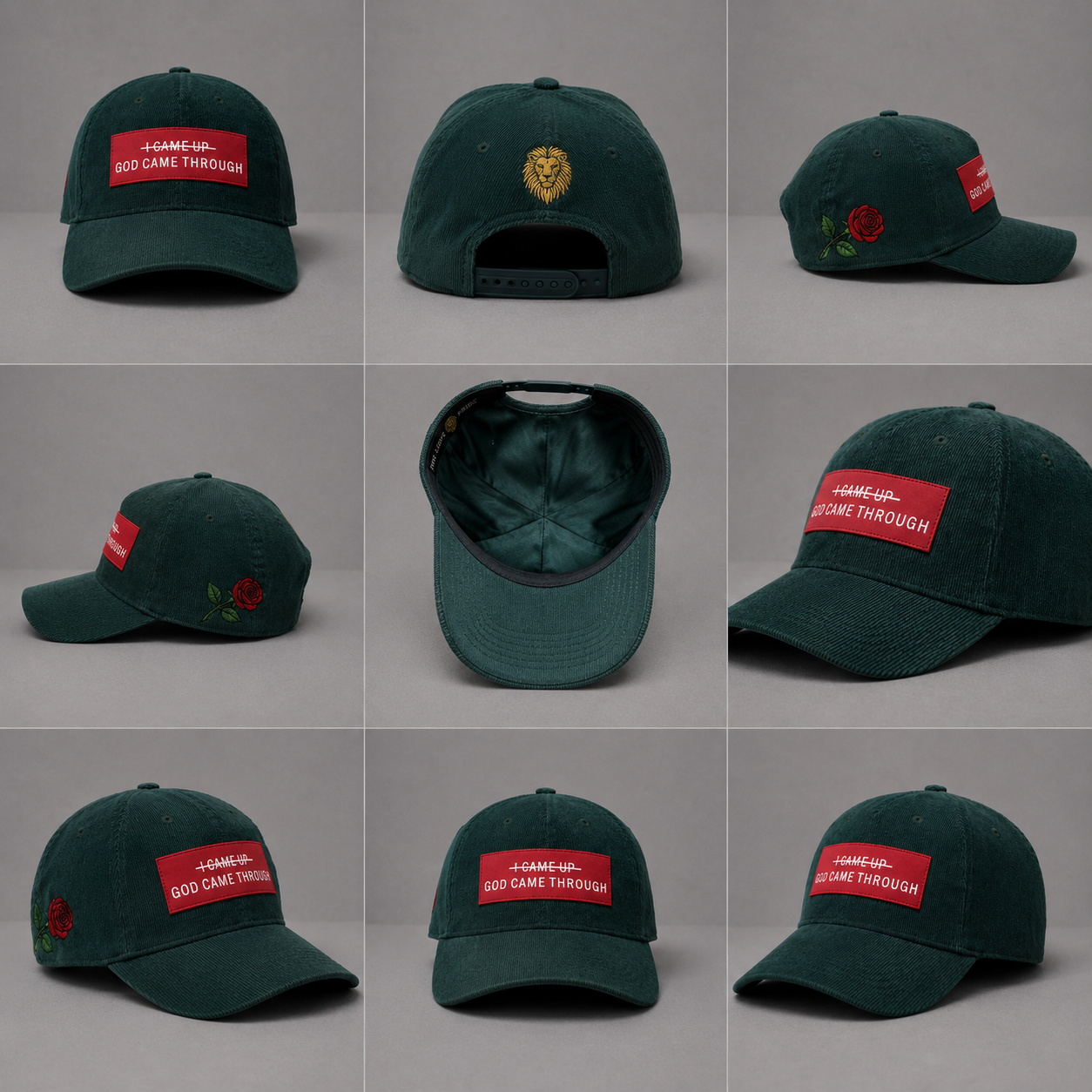 God Came Through® Corduroy Snapback