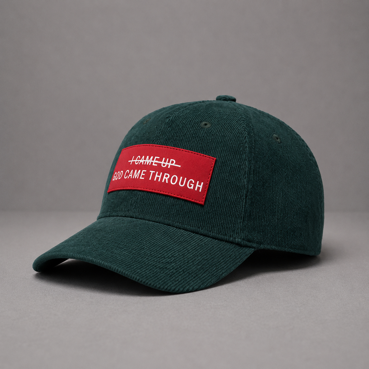 God Came Through® Corduroy Snapback