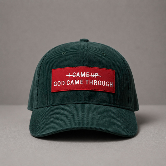 God Came Through® Corduroy Snapback